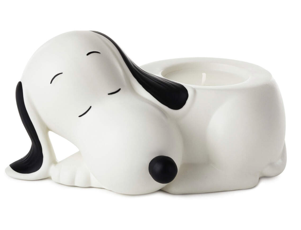 Peanuts® Lavender-Scented Ceramic Snoopy Candle