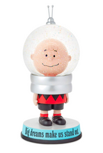 Load image into Gallery viewer, Peanuts® Charlie Brown Big Dreams Snow Globe
