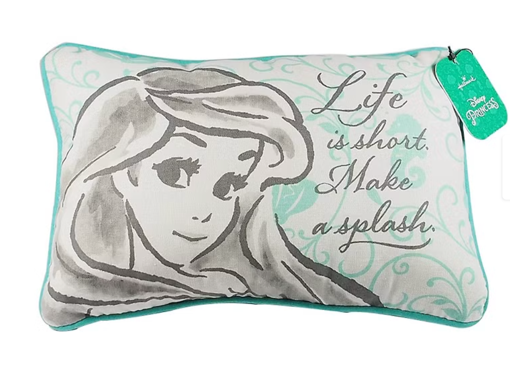 Disney Princess Sketch Pillow Little Mermaid