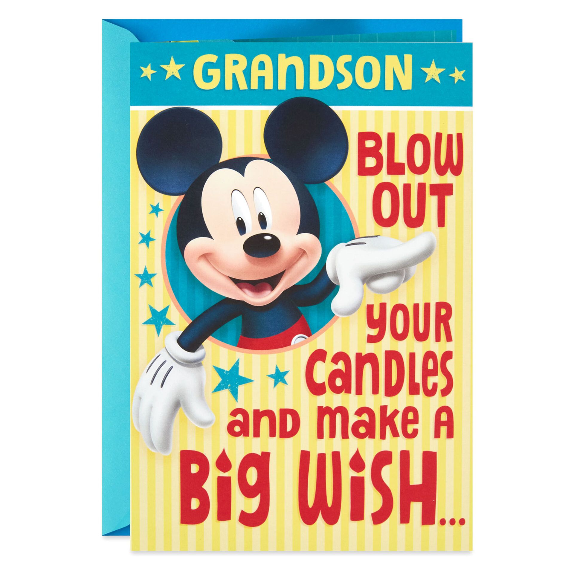 Disney Mickey Mouse So Loved Valentine's Day Card for Grandson - Greeting  Cards